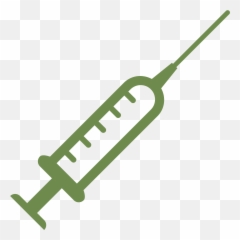 Syringe Clipart Blue Syringe Blue - Spritze Clipart Emoji,Syringe Emoji Png