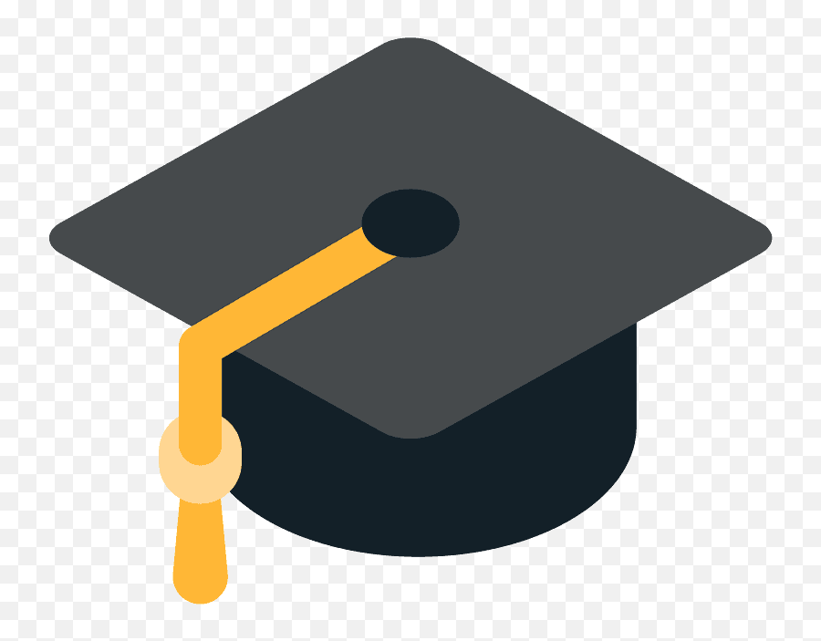 Graduation Cap Emoji - Graduation Cap Emoji Transparent,Cap Emoji
