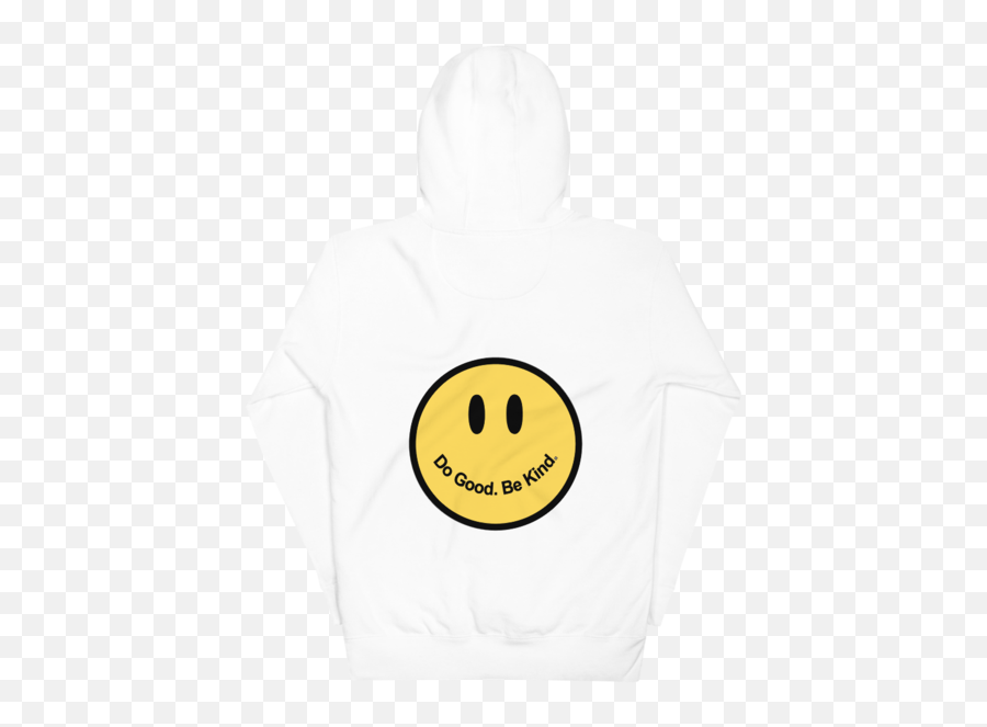 Smiley So Soft Hoodie U2013 Do Good Be Kind - Happy Emoji,Good Emoticon