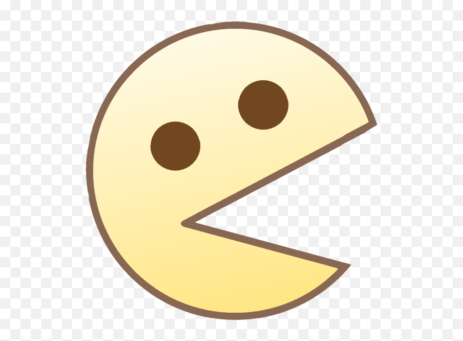 Emoticon Pacman Png Transparent Images U2013 Free Png Images - V Dos Puntos Uve Emoji,(**) Emoticon