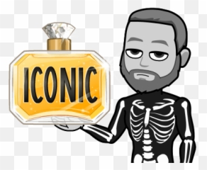 Black White - Iconic Bitmoji Emoji,Bitmoji Emoji Meanings