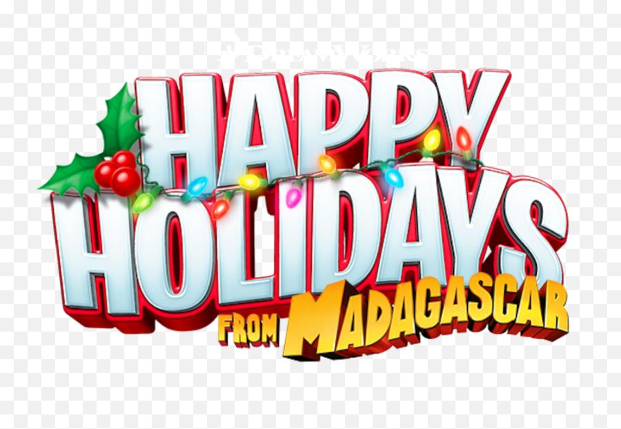 Dreamworks Happy Holidays From - Madagascar Emoji,Emotions And Holidays