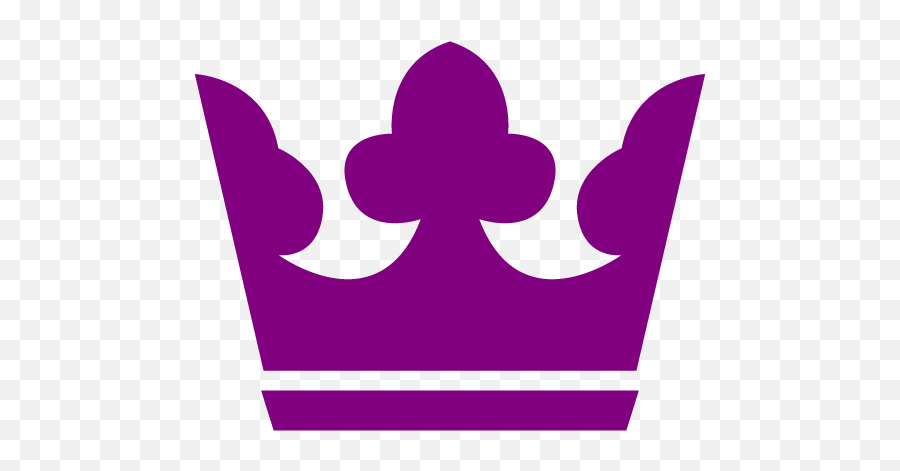 Purple Crown 2 Icon - Grey Crown Icon Png Emoji,Crown Emoticon In Text