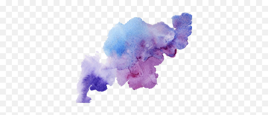 Watercolor Purple Sticker By Jennifer Quintanilla - Watercolor Blob Emoji,Acuarela Emojis