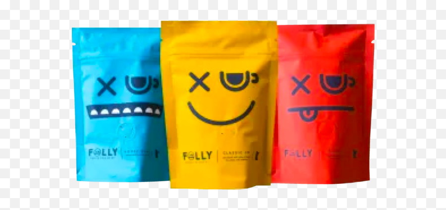 The Folly Sample Pack Coffee By Folly Coffee - Crema Workplace Happy Emoji,Bad Taste Emoticon