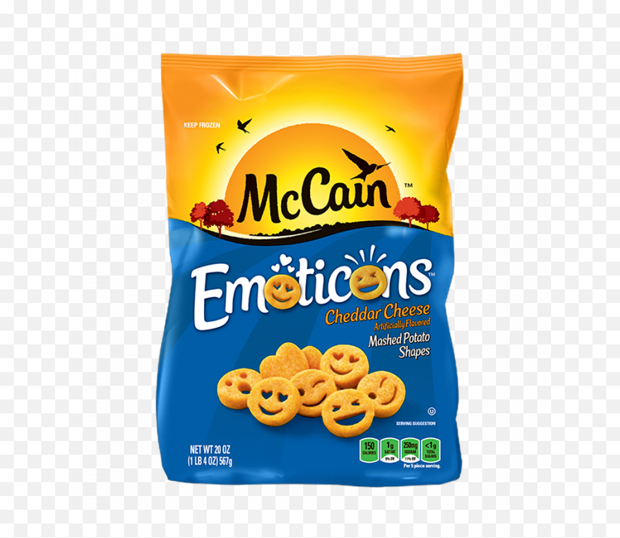 Emoticons Cheedar Cheese Mc Cain 567g - Mccain Emoticons Emoji,Mc Emoticons
