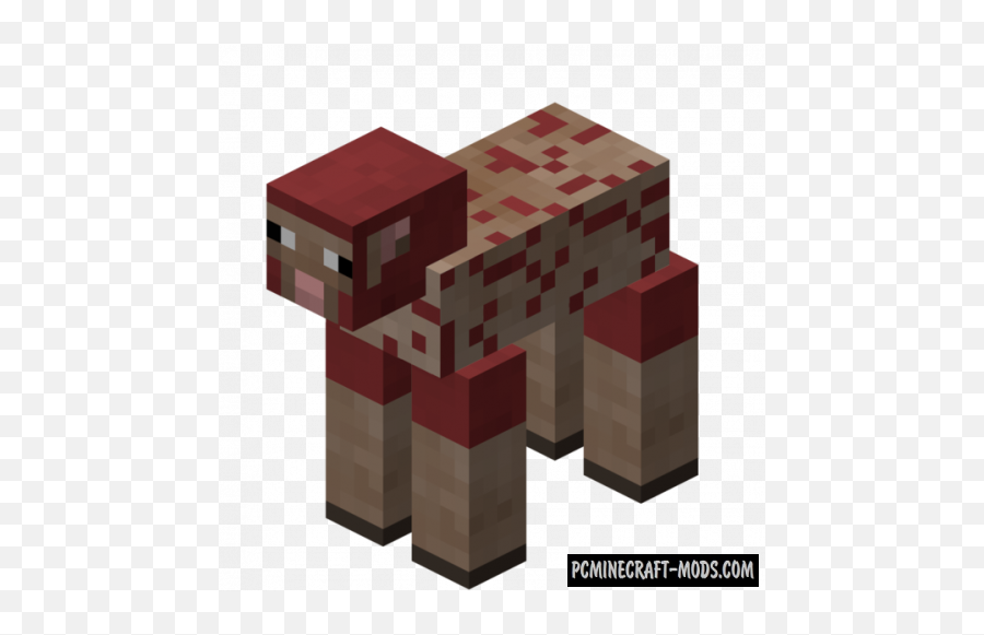Colored Inner Wool Mod For Minecraft 1 - Minecraft Sheared Horned Sheep Emoji,Sheep Plurk Tumblr Emoticons