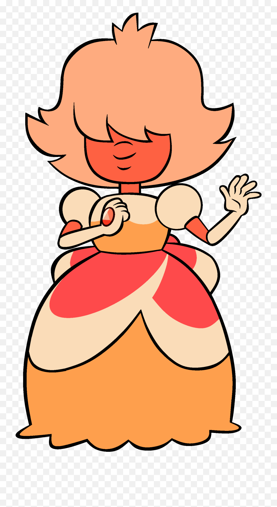 Padparadscha - Steven Universe Off Colors Padparadscha Emoji,Wikia Images Rendering Huge On Mediawiki Emoticons