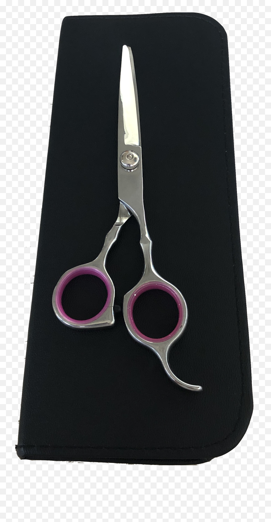 Home Use - Solid Emoji,Pink Hair Cutting Scissors Emoji