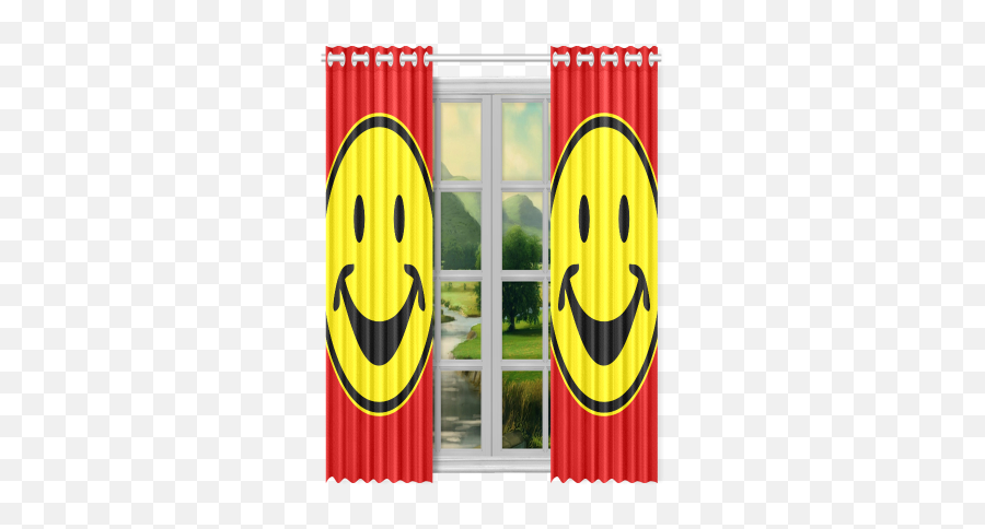 New Window Curtain X Piece - Window With Curtain Png Png Emoji,Window Emoticon