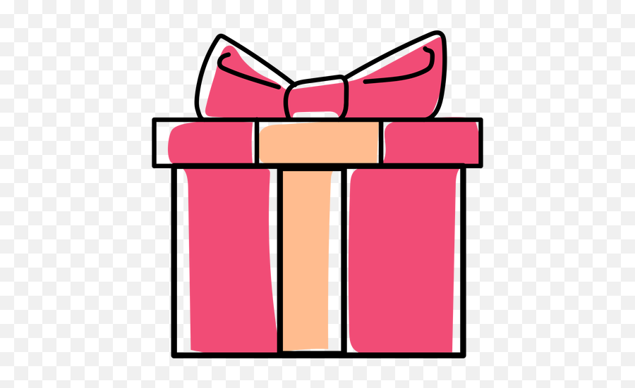 Bow Gift Box Flat Christmas - Caixa Presente Desenho Png Emoji,How To Use Your Emoticons On Deviant Art