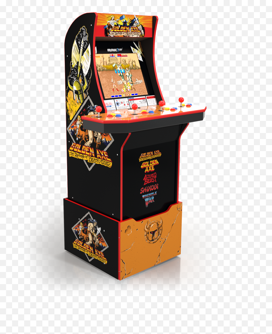 Budget Atari And Capcom Arcade Cabinets - Golden Axe A1up Emoji,Facebook Tanooki Emoji