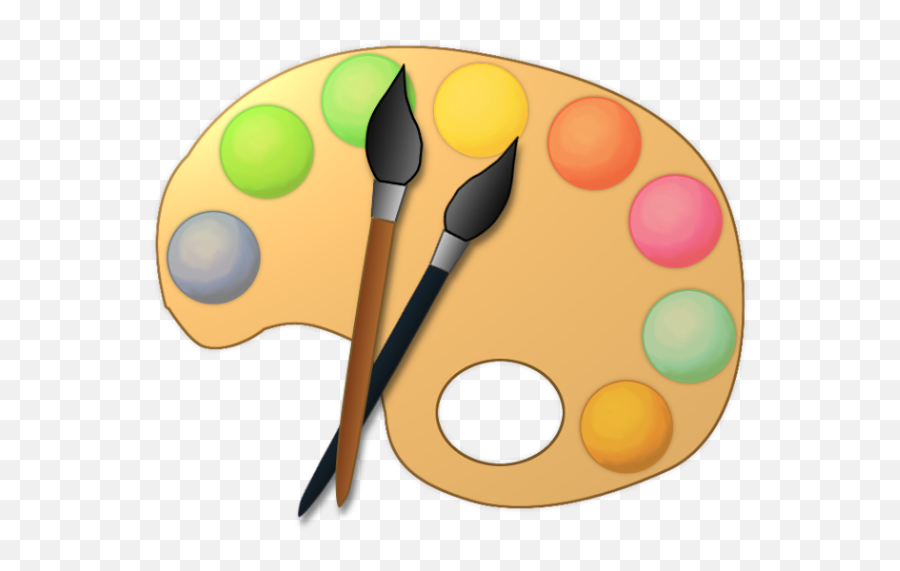 Clip Art Artist Paint Palette Clipart - Art Clipart No Background Emoji,Paint Palette Emoji