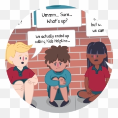 Comic Understanding Abuse Kids Helpline - Kuskovo Summer Palace Emoji,Emotions Comic Inside Out
