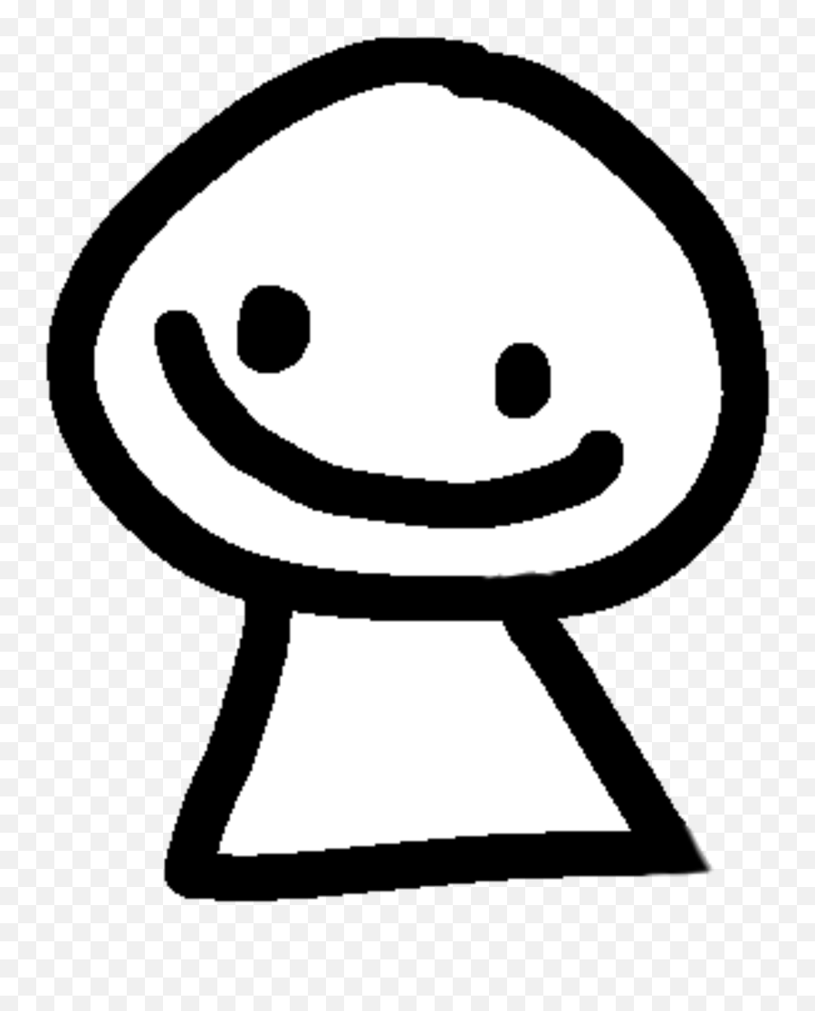 Blob I Drew A Blob Dude Sticker By Sucrose Kinnie - Dot Emoji,Blob Emoji Transparent Background