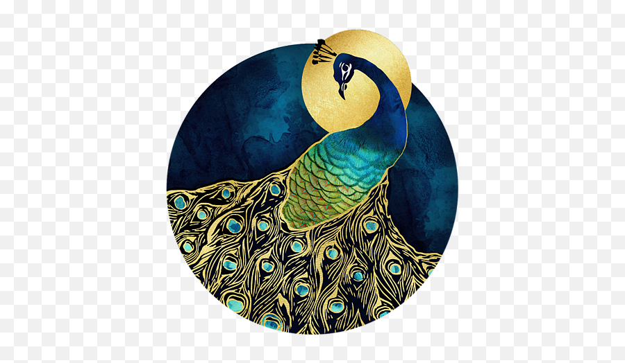 Golden Peacock Face Mask For Sale By Spacefrog Designs Emoji,Adult Emojis Peacock Feather Drawing