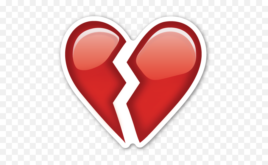 Emoji Symbols Smiley Emoji Emoticons - Broken Heart Emoji Sticker,Laying Down Emoji