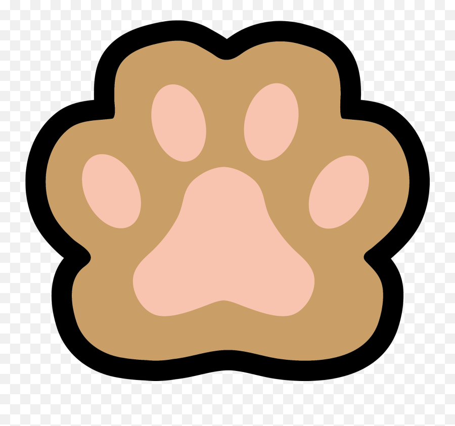 Cats Paw Clipart - Paw Clipart Emoji,Paws Emoji
