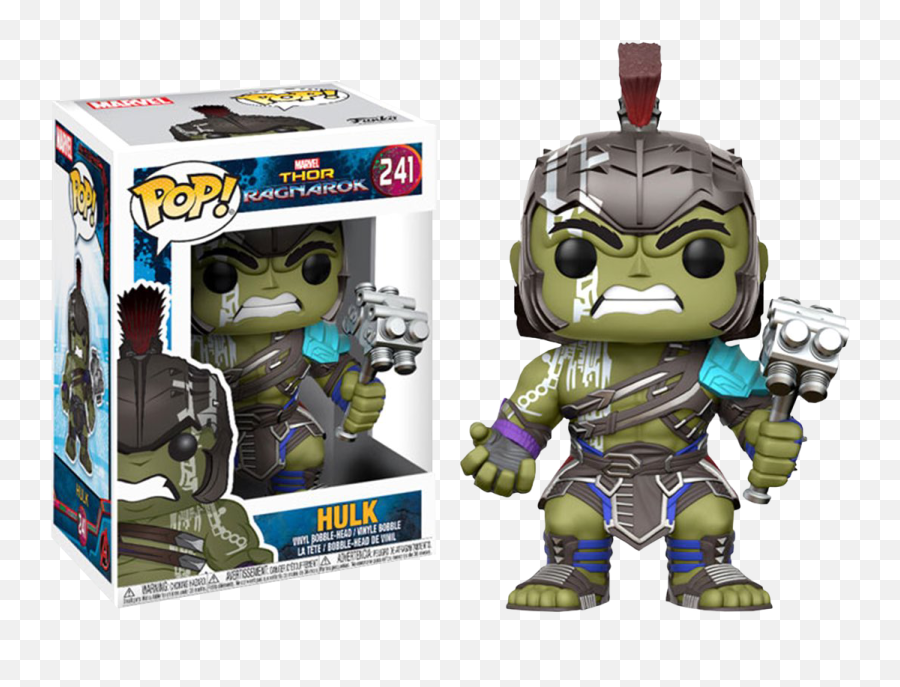 Thor - Funko Pop Hulk Thor Ragnarok Full Size Png Download Emoji,Funko Marvel Hulk Emojis