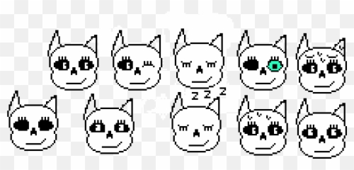 Pixel Art Gallery Emoji,