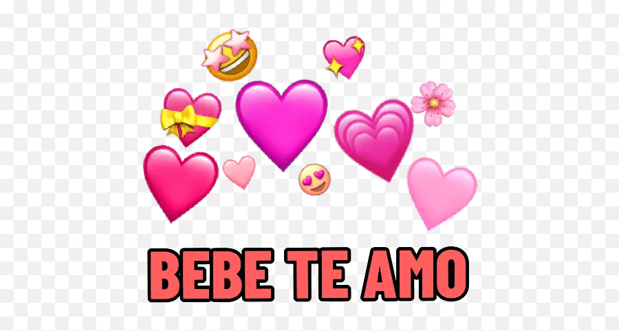 Amor Love Stickers For Whatsapp And Signal Makeprivacystick Emoji,Emoticon Te Amo