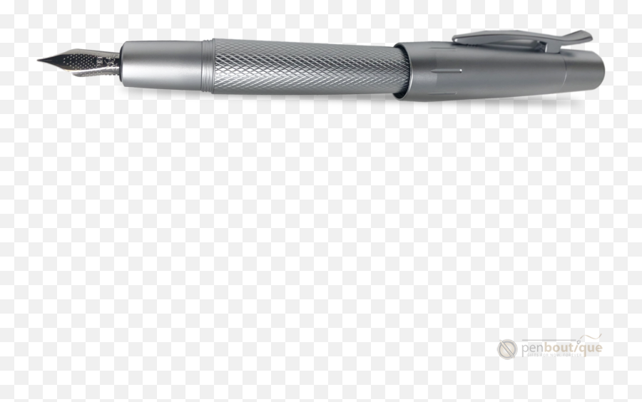 Faber - Castell Design Emotion Fountain Pen Pure Silver Emoji,Faber Castell Emotion Fountain Pen Cap