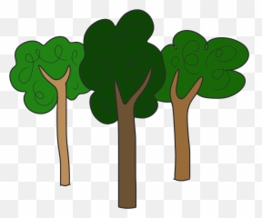 Clipart Houses Forest Clipart Houses Forest Transparent - Simple Trees Clip Art Emoji,Viking Emoji Copy And Paste