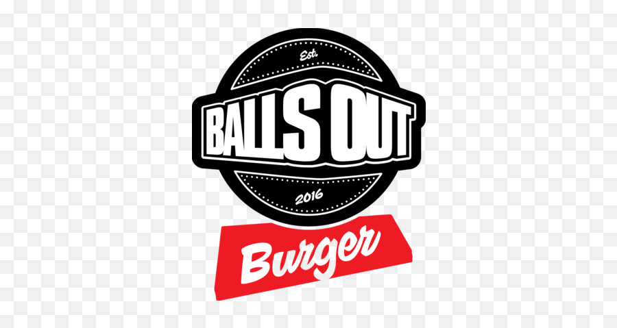 Balls Out Burger Menu In Houston Texas Usa Emoji,Burger Emoji