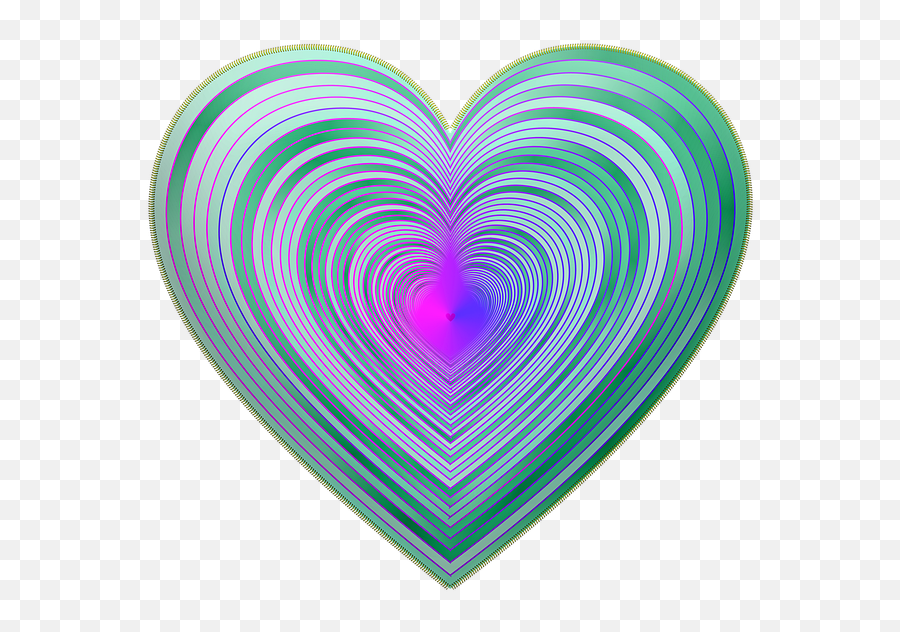 Puffy Heart Pattern Stitched - Free Image On Pixabay Emoji,Hypnotic Emoji