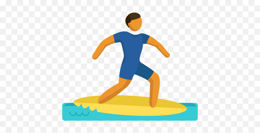 Person Sea Surfing Flat Transparent Png U0026 Svg Vector Emoji,Easter Island Emoji\
