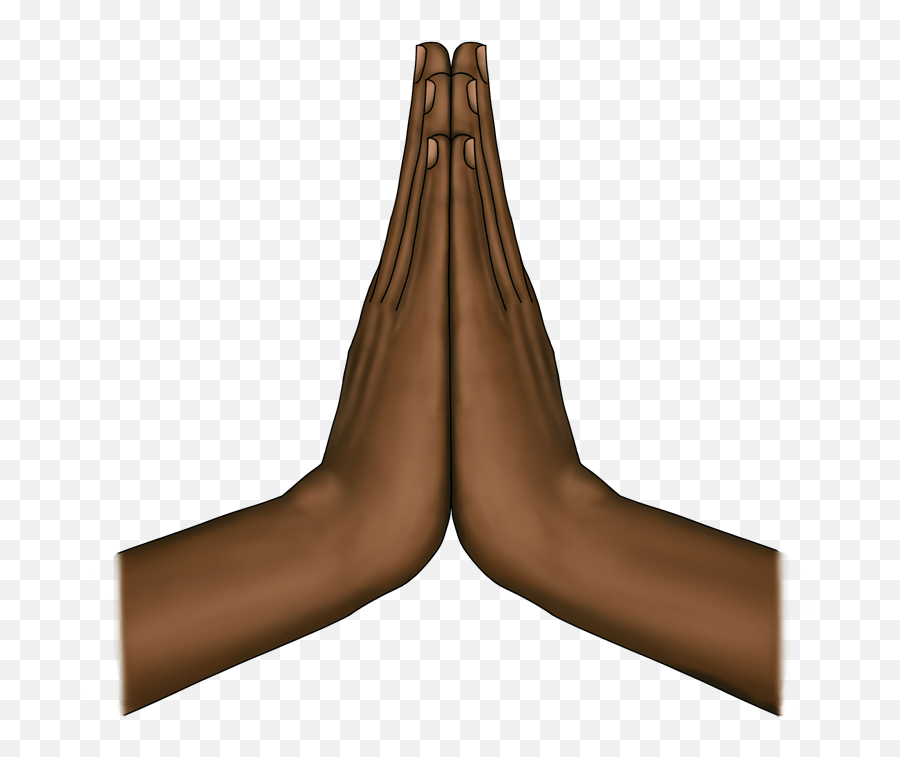 Namaste Emoji - Horizontal,Prayer Hands Emoji