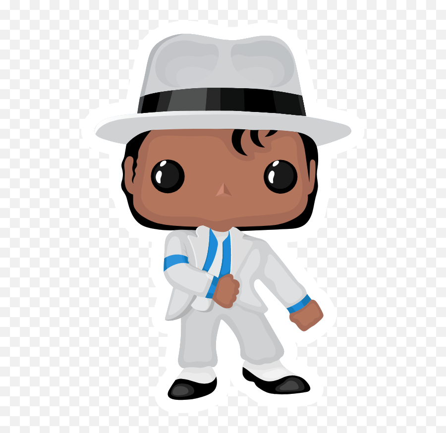 Funko Pop Michael Jackson - Smooth Criminal Cartoon Emoji,Urban Outfitters Emoji Stickers