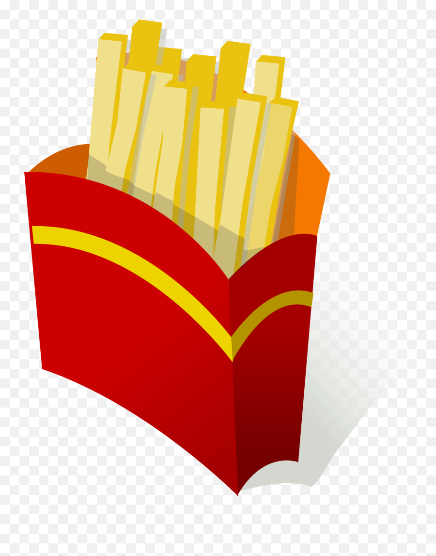 Cartoon Chips - Clip Art Library Unhealthy Junk Foods Clipart Emoji,Fries Emoji