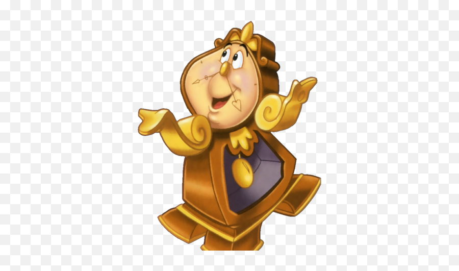 Cogsworth Disney Fanon Wiki Fandom - Beauty And The Beast Characters For Clip Art Emoji,Dove Love Your Curls Emojis