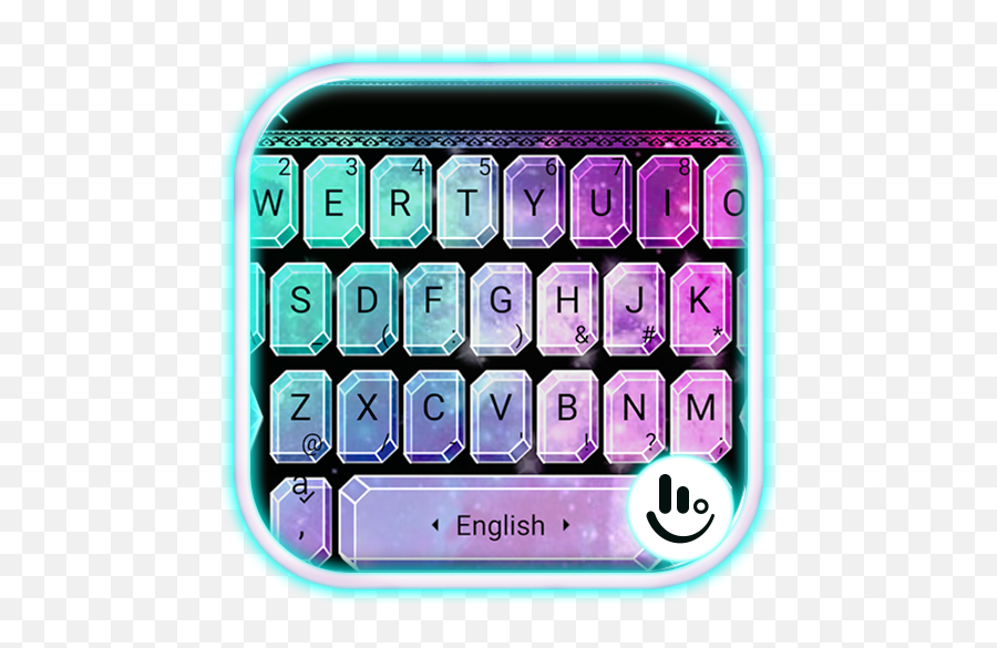 Twinkle Sparkling Galaxy Diamond Keyboard Theme 68292018 - Autohotkey Emoji,Touchpal Emoji