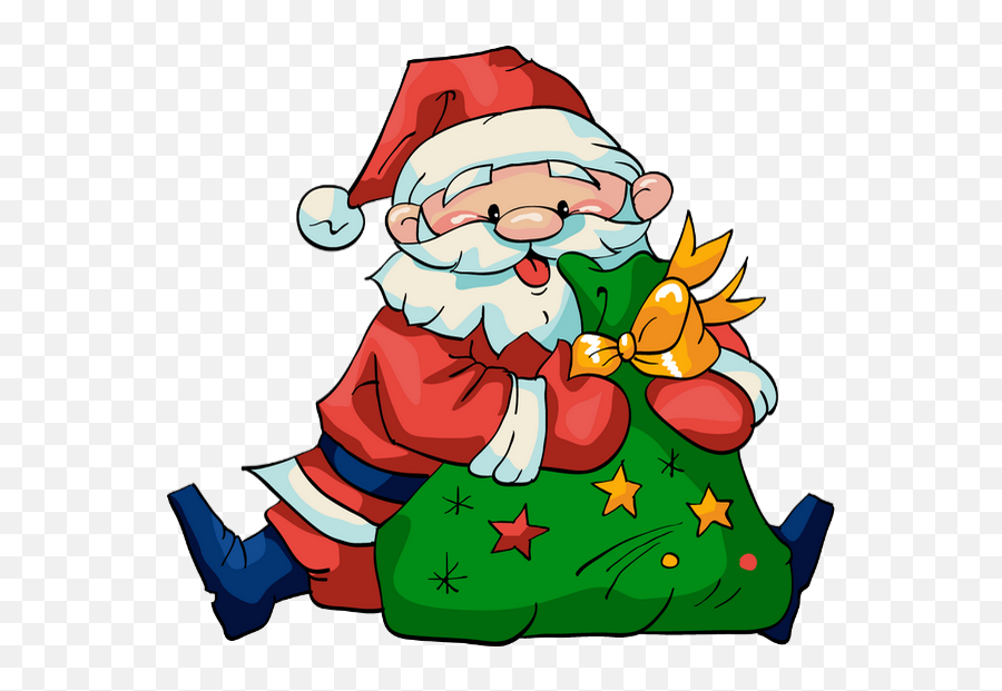 Santa Claus Christmas Day Christmas - Santa Claus Emoji,Santa Emotions
