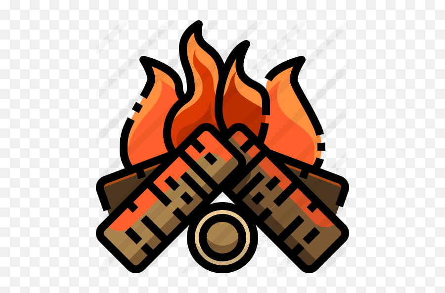 Bonfire - Horizontal Emoji,Is There A Campfire Emoji