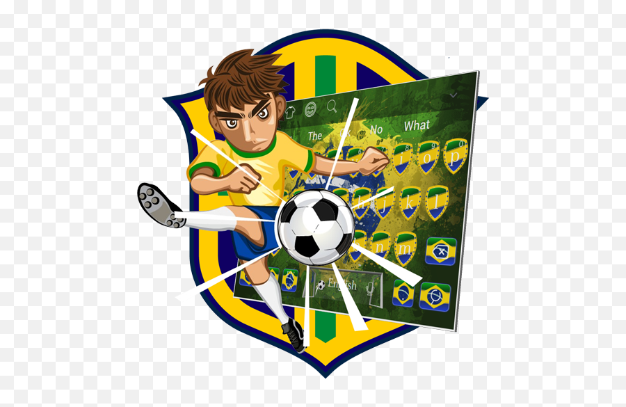 Brazil Football Keyboard U2013 Google Play U2011sovellukset - For Soccer Emoji,Football World Cup Emoji