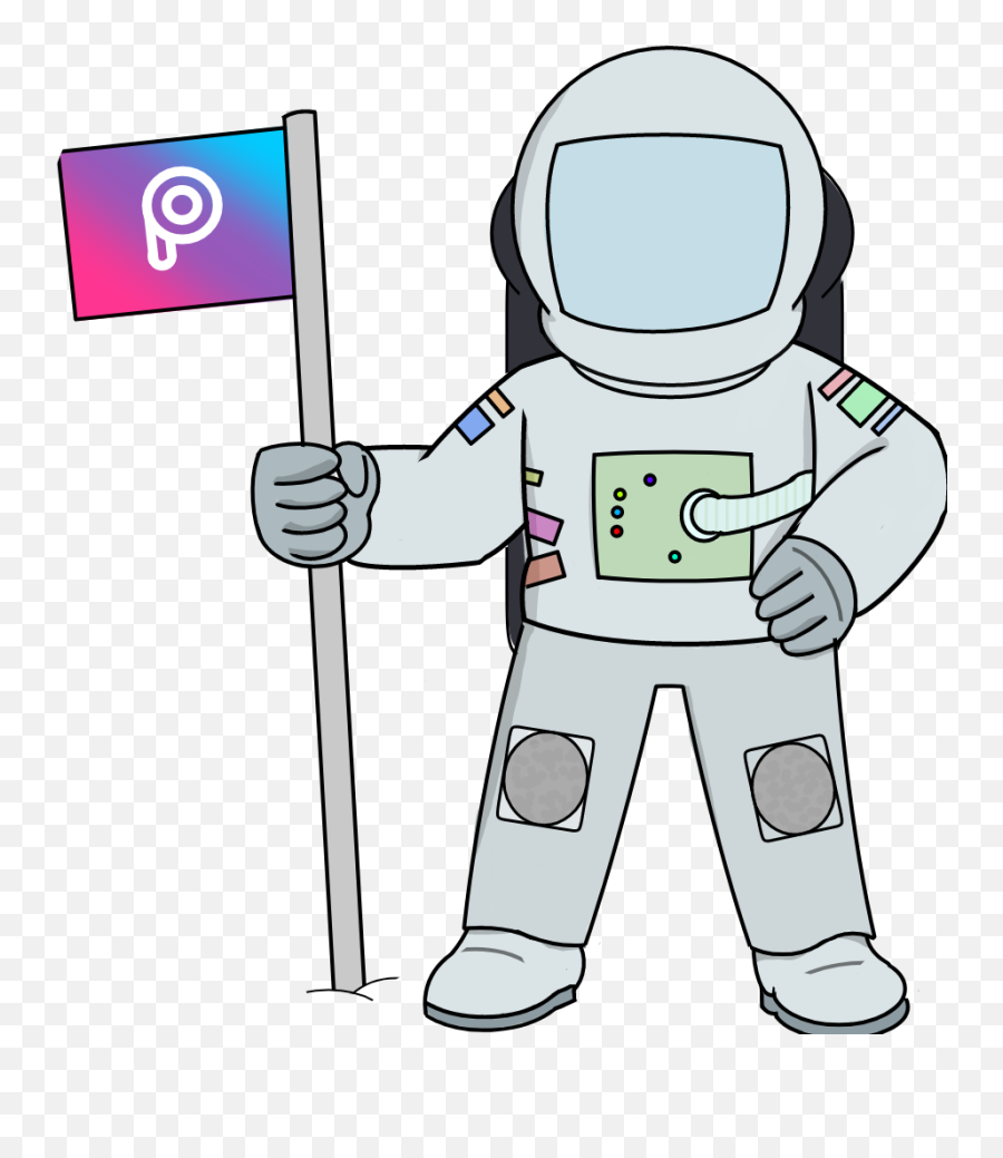 Scastronaut Moon Astronaut Sticker By Cherry Cresent - Atmospheric Diving Suit Emoji,Cresent Emoji