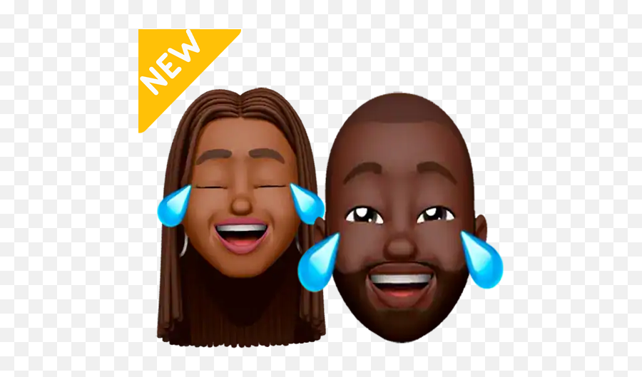 New Memoji Black People Stickers - Apps On Google Play Happy,African American Flag Emoji