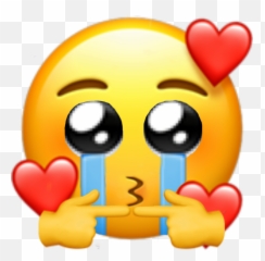 Trending Emoji Stickers - Face Heart Emoji,1001 Sky Emoji