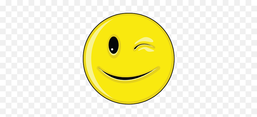 Smiley - Clip Art Library Happy Emoji,Flirt Emoticon