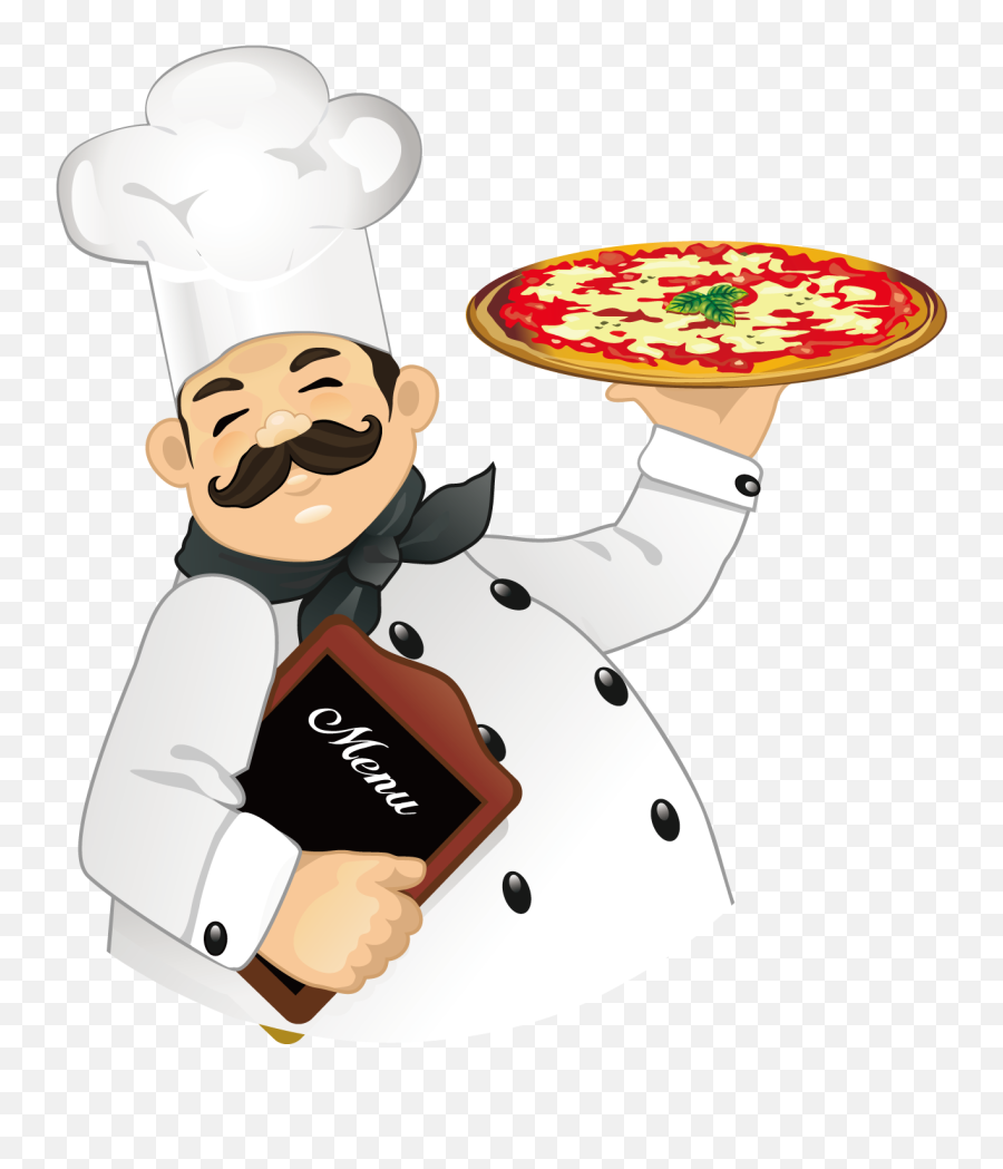 Chef Pizza Italian Clipart Png - Italian Chef Cooking Pizza Emoji,Italian Chef Emoticon Clipart