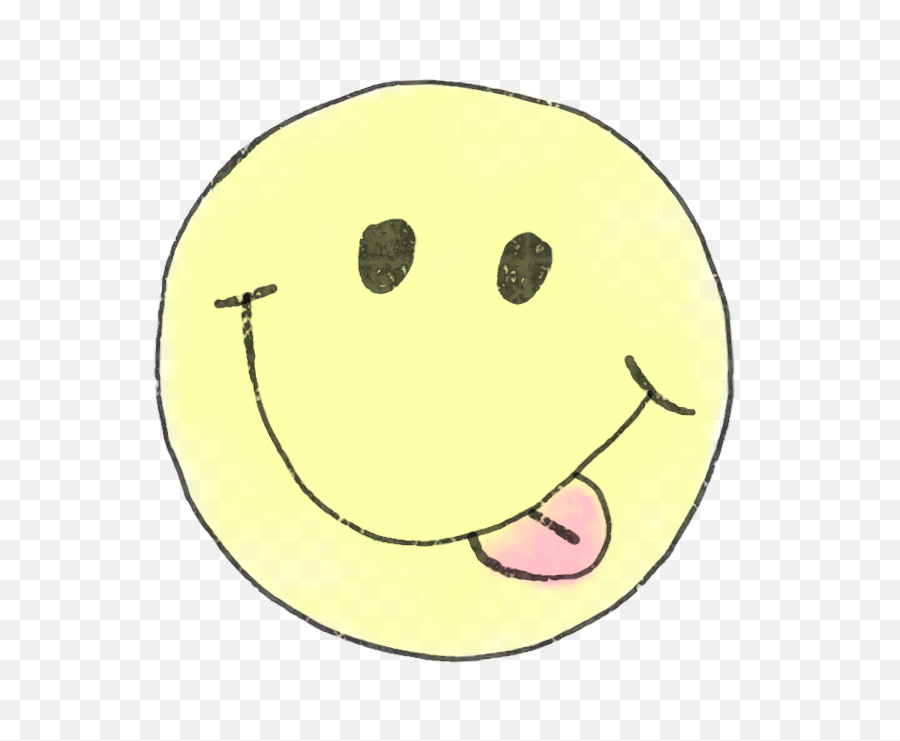 Cute Colorful Watercolor Sticker By Lemon Tea - Happy Emoji,Yummy Emoji