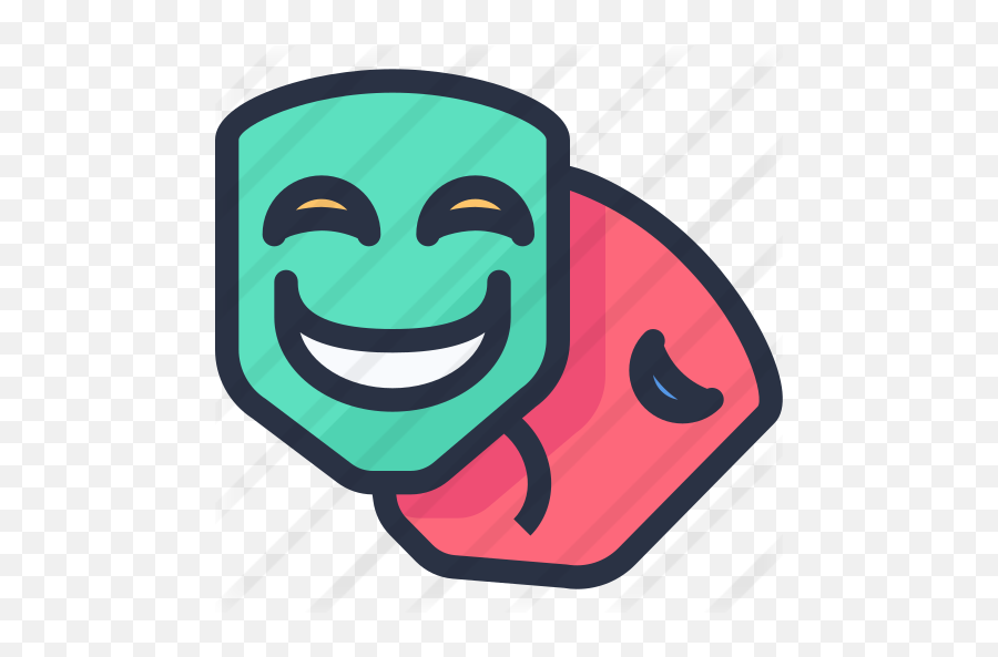 Mask - Entretenimento Png Emoji,Laughing Emoticon Mask