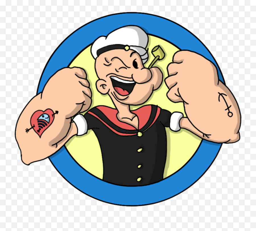 Mq Popeye Cartoon Strong Cartoons - Popeye Png Emoji,Popeye Emoji