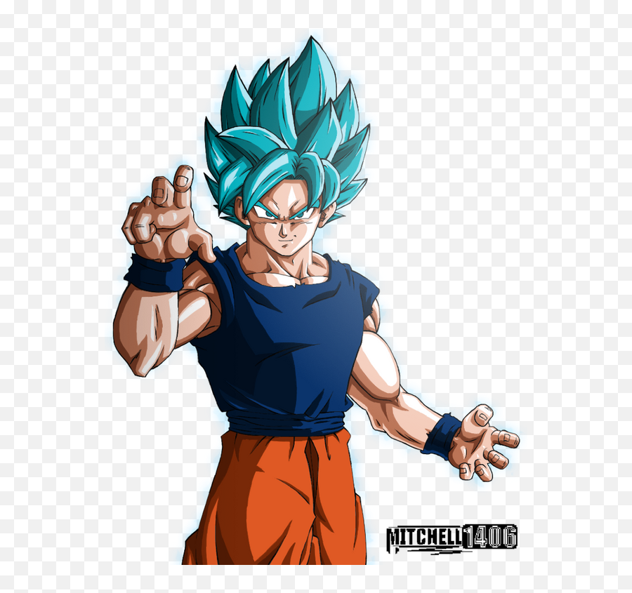 What Are The Most Broken Anime - Goku Super Saiyan Blue Emoji,Anime Cant Show Emotion Or World Destroyed