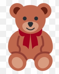 Teddy Bear Emoji Clipart - Russell Square Tube Station,Bear Emoji