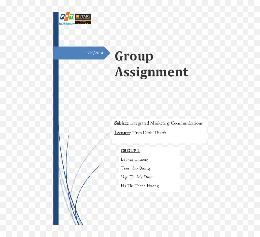 Pdf Group Assignment Group 1 Subject Integrated Marketing - Vertical Emoji,Socialgo Network Emoticons Don't Work
