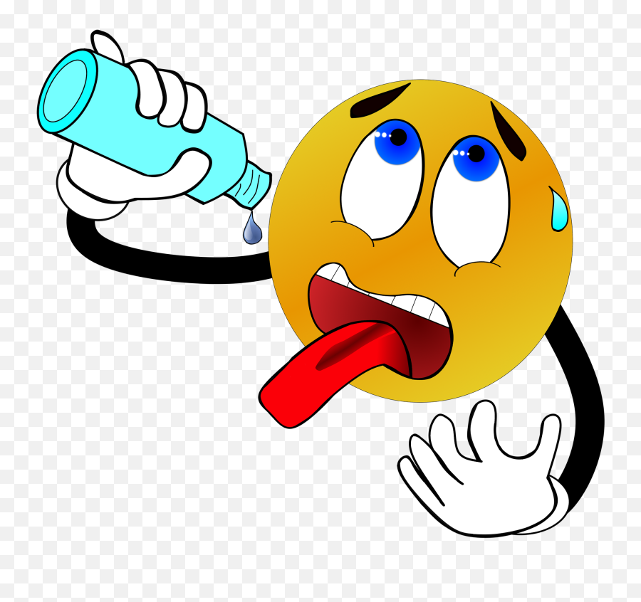 Free Smiliy Smiley Illustrations - Thirsty Clipart Emoji,Thirsty Emoji